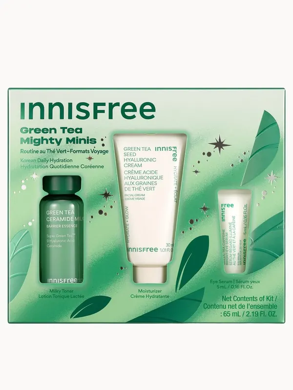 INNISFREE Dewy Glow Mini Trio (Worth £28.13)