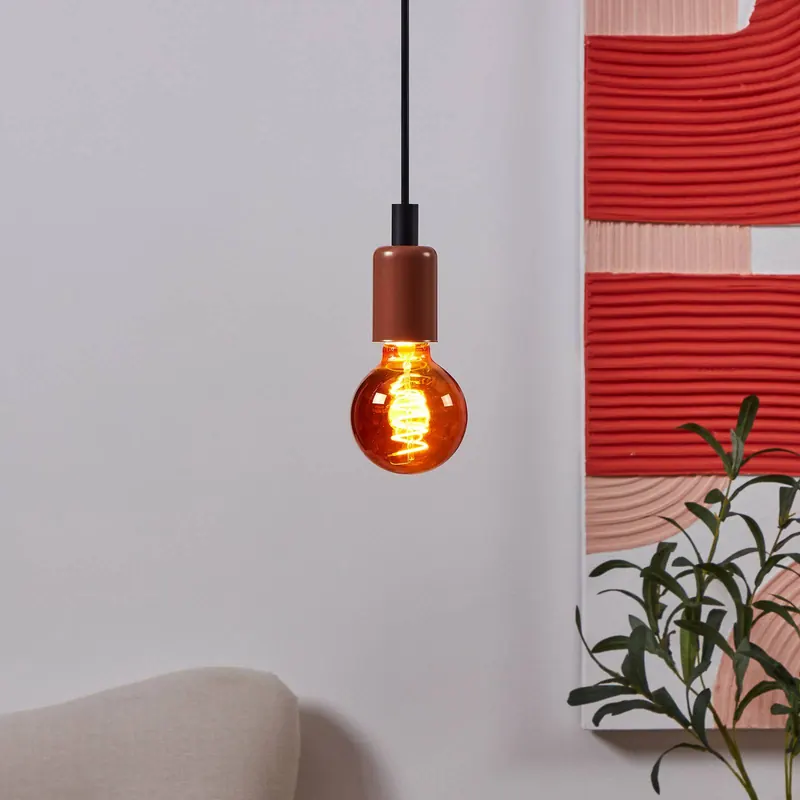 LED globe E27 G80 4W filament 2 000 K miedziana