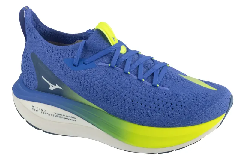 Mizuno Neo Vista 2 J1GC253451, Męskie, Niebieskie, buty do biegania, tkanina, rozmiar: 46,5