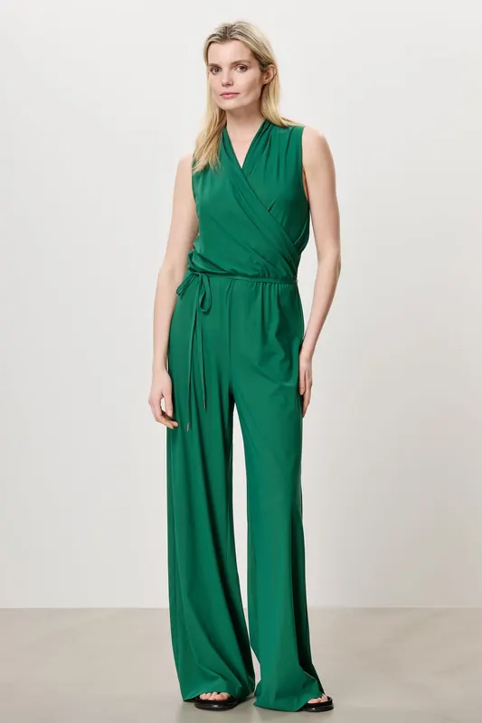 TRVL DRSS Flaire Jumpsuit Green Maat: XS | Jumpsuits Outlet | Dames | Groen