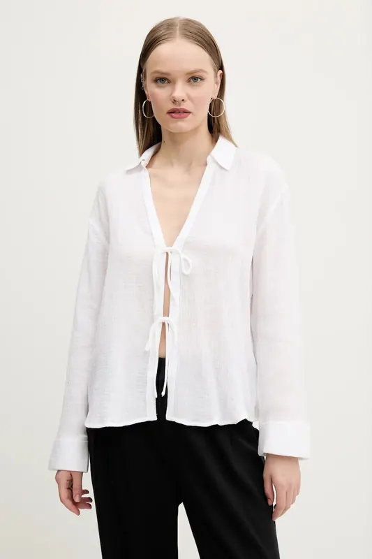 Abercrombie & Fitch bluzka bawełniana