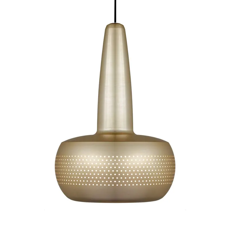 UMAGE Clava lampa wisząca mosiądz, czarna