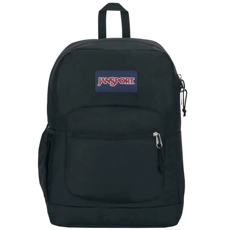 JanSport Cross Town Plus Backpack EK0A5BLBN55, Unisex, Czarne, plecaki, poliester, rozmiar: One size