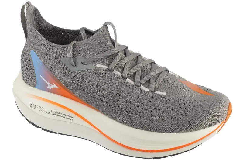 Mizuno Neo Vista 2 J1GC253453, Męskie, Szare, buty do biegania, tkanina, rozmiar: 44