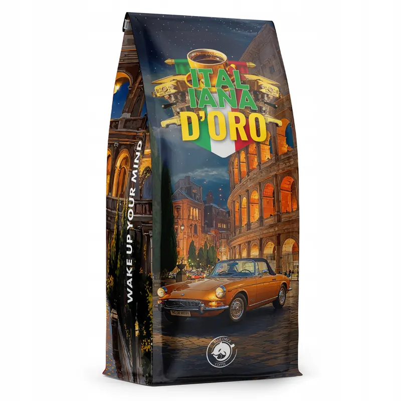 Kawa ziarnista 1kg Italiana Oro blend Blue Orca Coffee Limited Edition