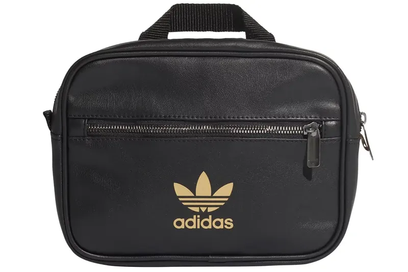 adidas Mini Airliner Backpack FL9626, Unisex, Czarne, plecaki, poliuretan, rozmiar: One size