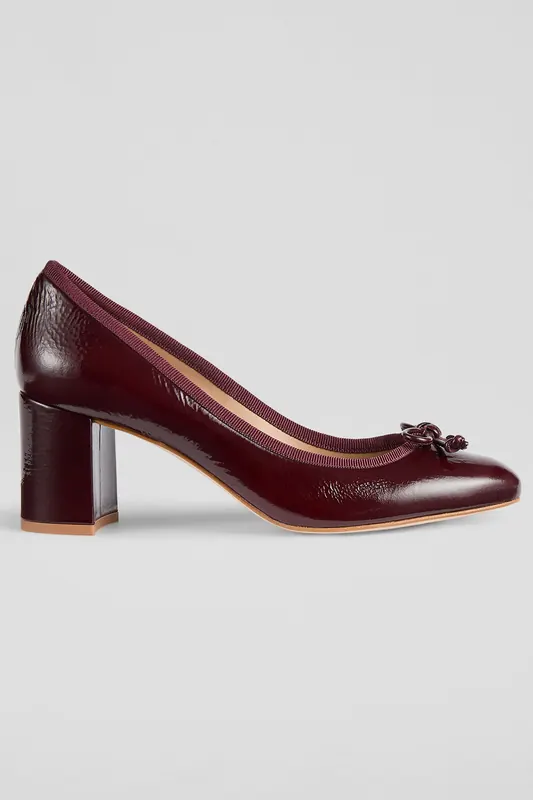 LK Bennett Cc Juliette High Ballerin Bordeaux Maat: 39 | Pumps Outlet | Dames | Bordeaux
