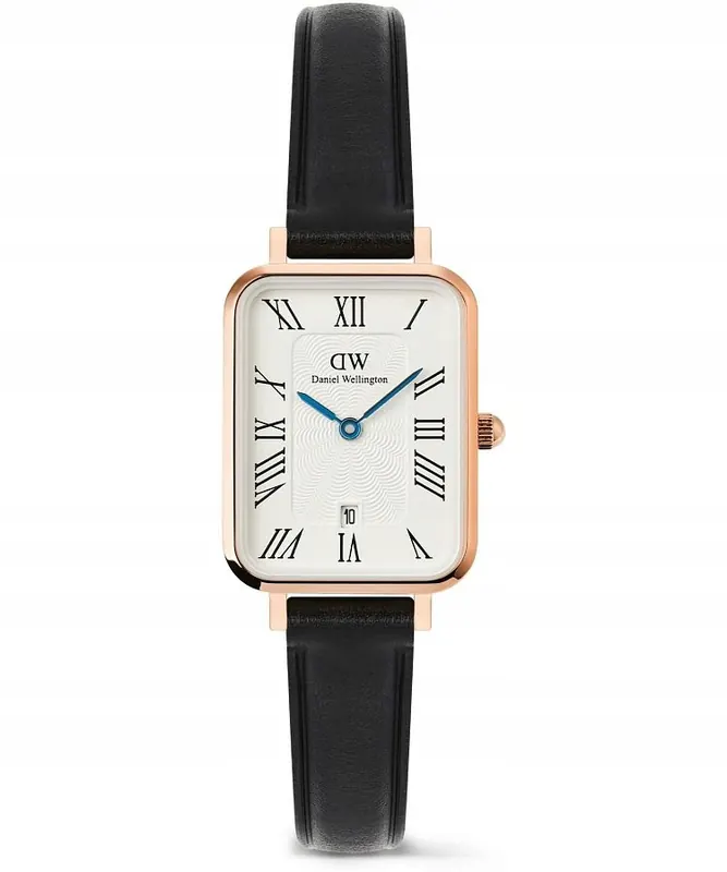 Zegarek Daniel Wellington Quadro Roman Numerals Date Sheffield Rose Gold