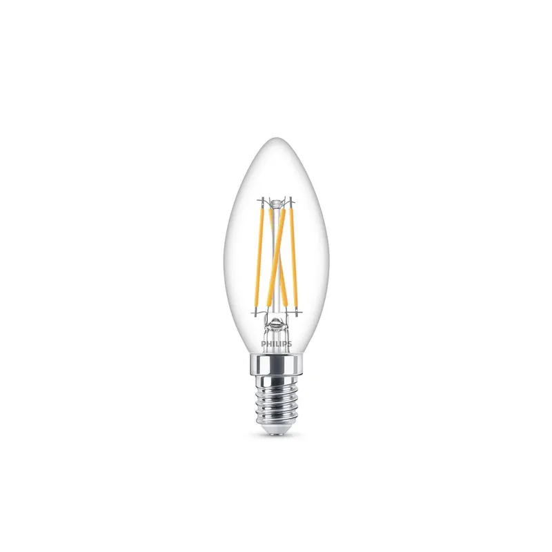 Philips żarówka świeca LED E14 2,5W 827 WarmGlow