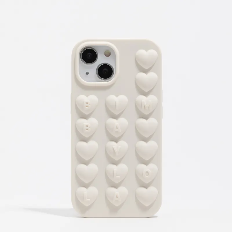 Etui silikon iPhone 15 białe