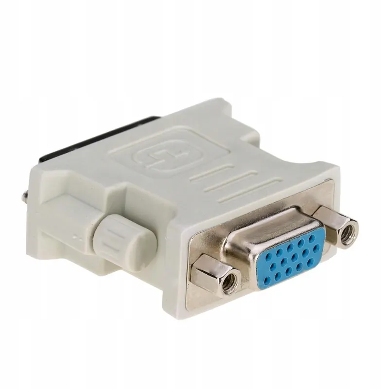 Akyga Adapter DVI-I/M Do Vga/f Przejściówka Komputer Monitor Projektor