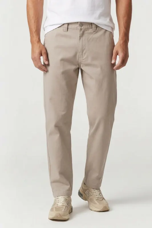 Vans Skate Loose Atiba Haze Chino Mushroom Maat: W31 | Chino's Outlet | Heren | Beige