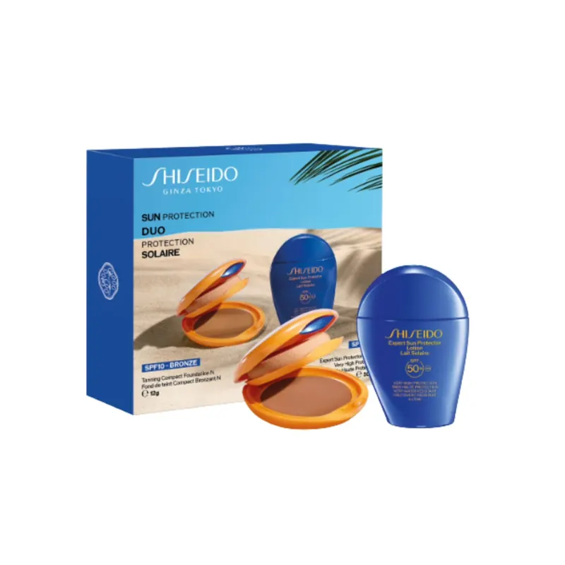 Shiseido Zestaw prezentowy Duo Ochrona Przeciwsłoneczna