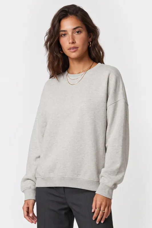 STUDIO AMAYA Japan Sweater Grey Maat: XS | Longsleeves Outlet | Dames | Grijs