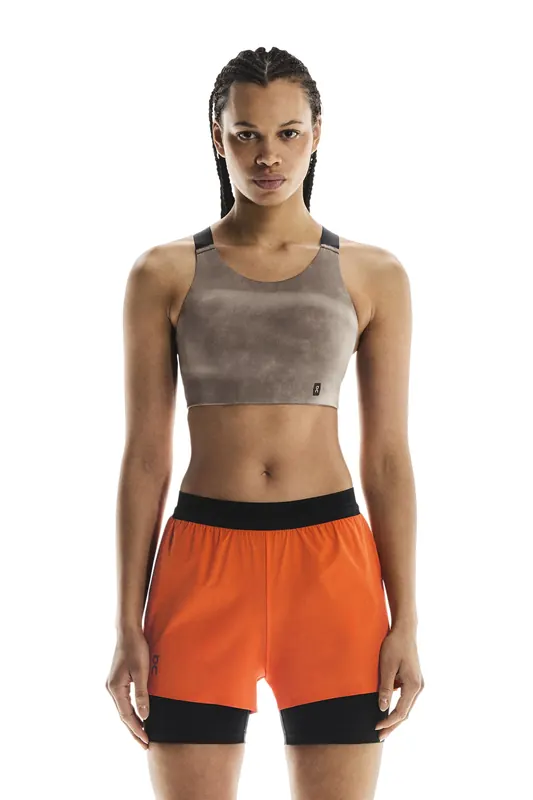 On Performance Bra Aop 1 W Cinder | Black Cinder | Black Maat: XS | Sport BH's Outlet | Dames | Zwart