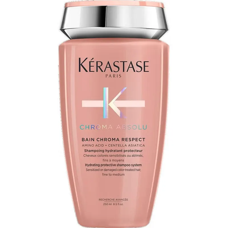 Kérastase Chroma Absolu Bain Chroma Respect nawilżający szampon do włosów farbowanych Pojemność: 250 ml
