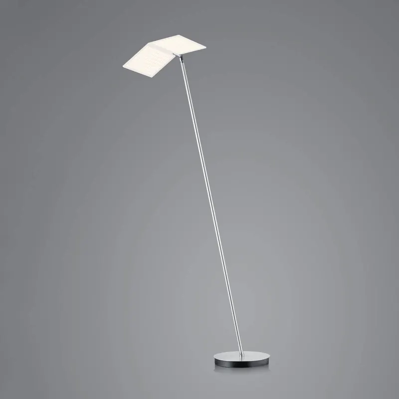 BANKAMP Book 2.0 lampa stojąca LED, ZigBee, alu