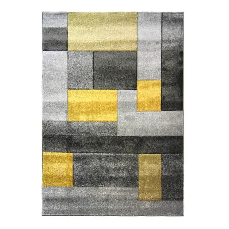 Szaro-żółty dywan Flair Rugs Cosmos, 120x170 cm