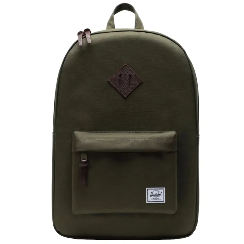 Herschel Classic Heritage Backpack 10007-04488, Unisex, Zielone, plecaki, poliester, rozmiar: One size