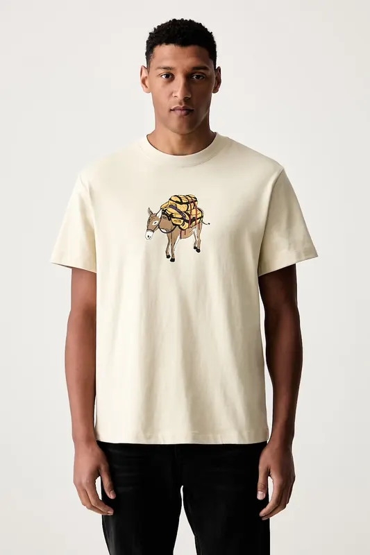 The North Face T-shirt męski bawełniany DONKEY TAXI