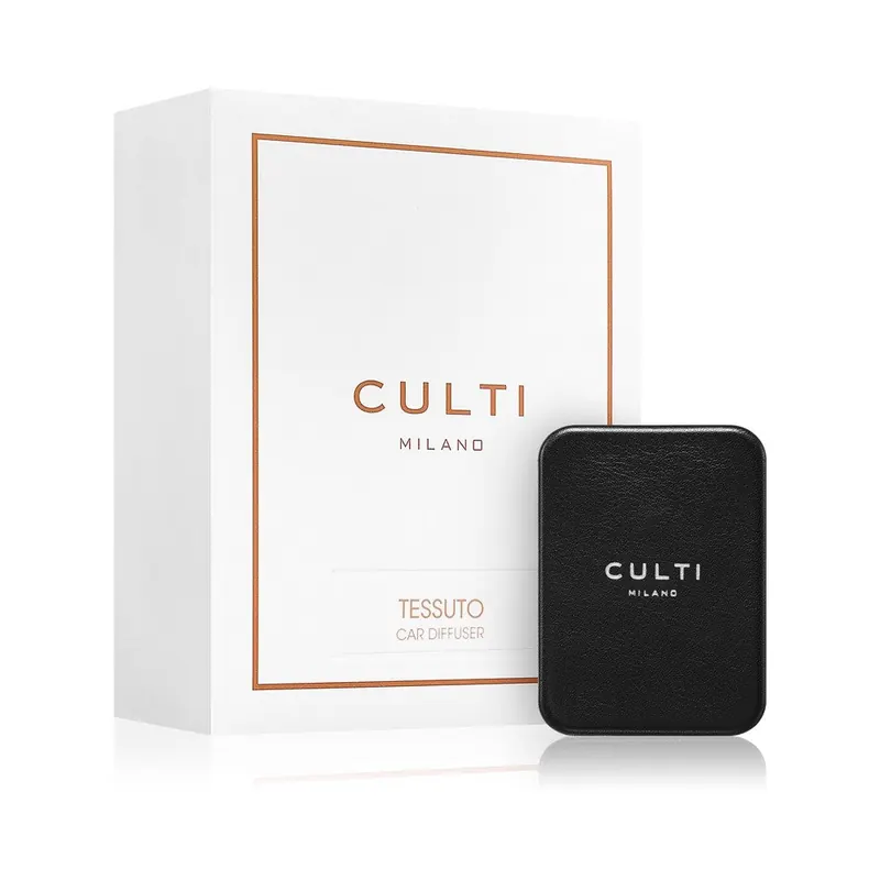 Culti Car Diffuser Black Tessuto odświeżacz powietrza do samochodu + wkład 73×53 cm