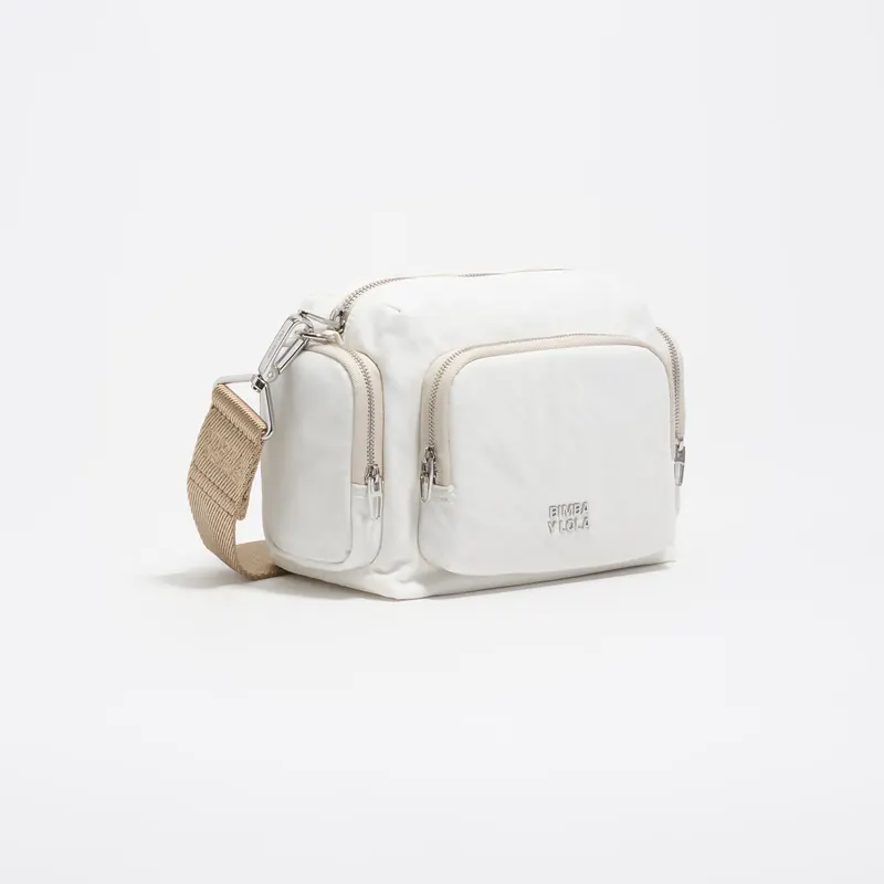 Torebka Pocket mała nylon biała