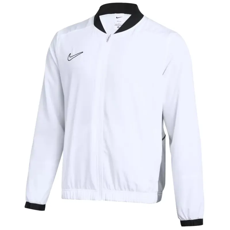 Nike Dri-Fit Academy 25 FZ9837-100, Męskie, Białe, bluzy, poliester, rozmiar: S