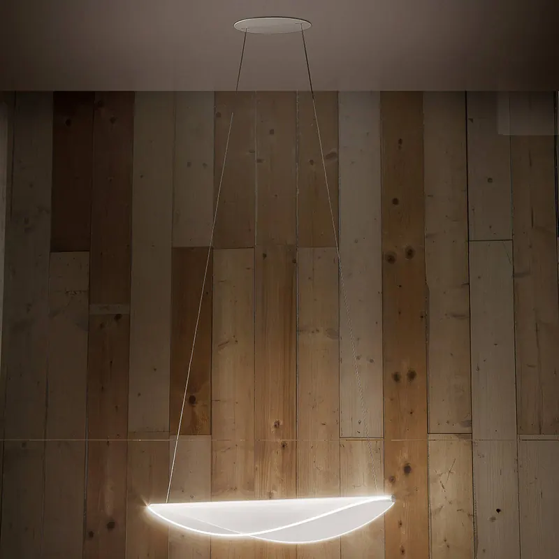 Żyrandol LED Diphy, 76 cm, ściemniany DALI