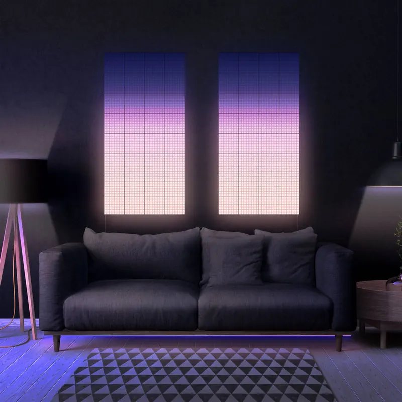 Zestaw startowy twinkly RGB czarny, IP20, 1+5
