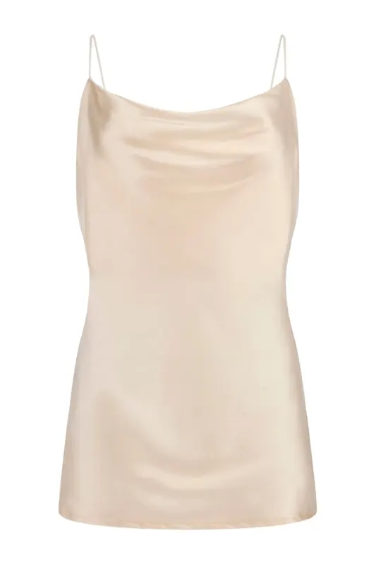 GUESS Marciano By  Denise Sl Top Natural Almond Maat: 42 | Mini Jurken Outlet | Dames | Beige