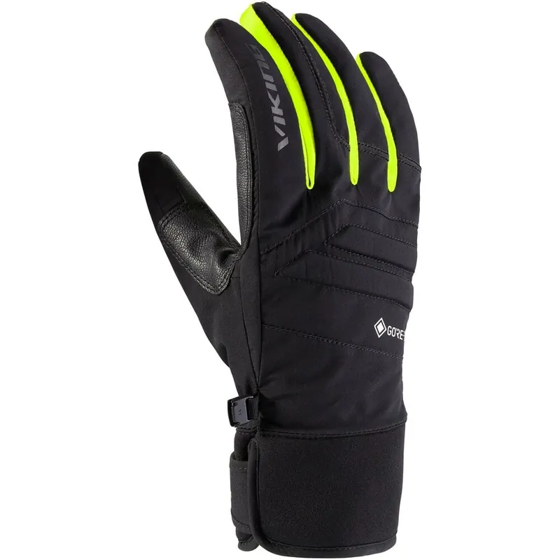 VIKING Rękawice Whistler GTX Multifunction Czarny/Zielony (9)