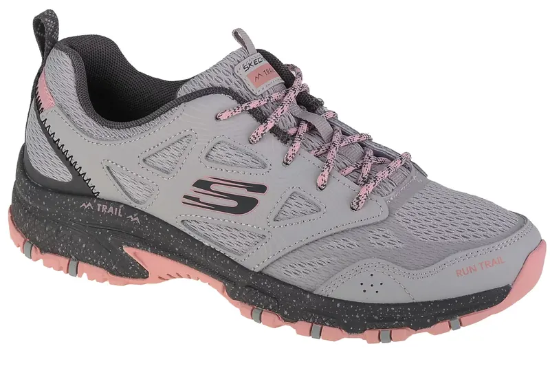 Skechers Hillcrest - Pure Escapade 149821-GYPK, Damskie, Szare, buty trekkingowe, tkanina, rozmiar: 41