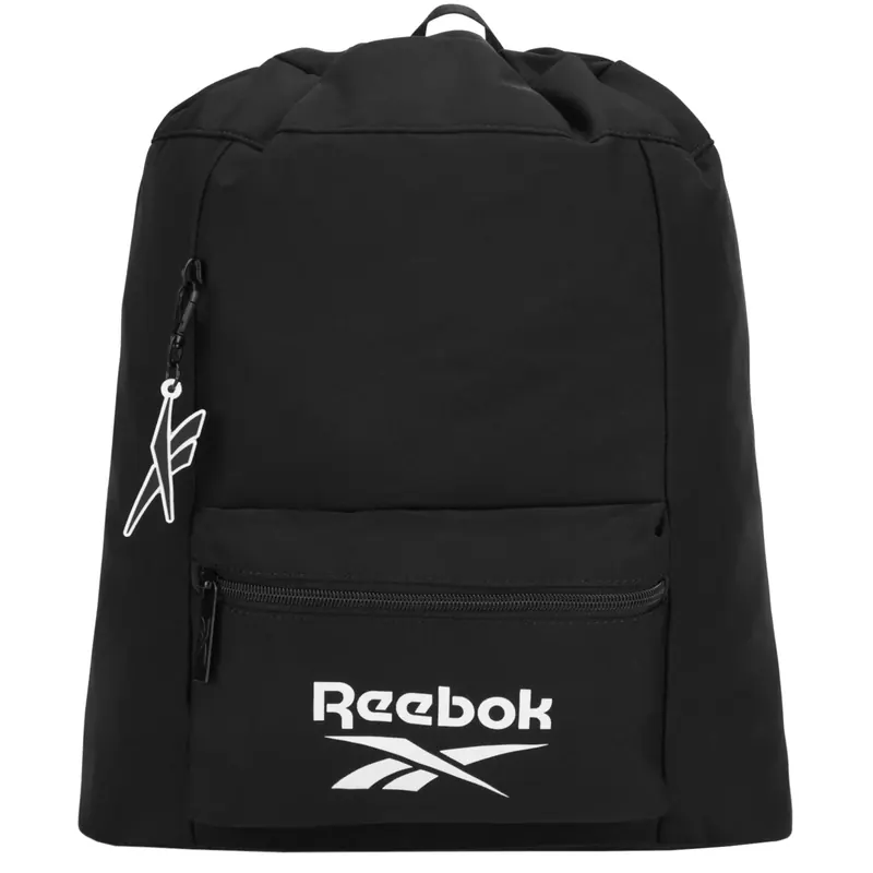 Reebok RBK Backpack RBK-037-CCC-05-BLACK, Unisex, Czarne, plecaki, poliester, rozmiar: One size