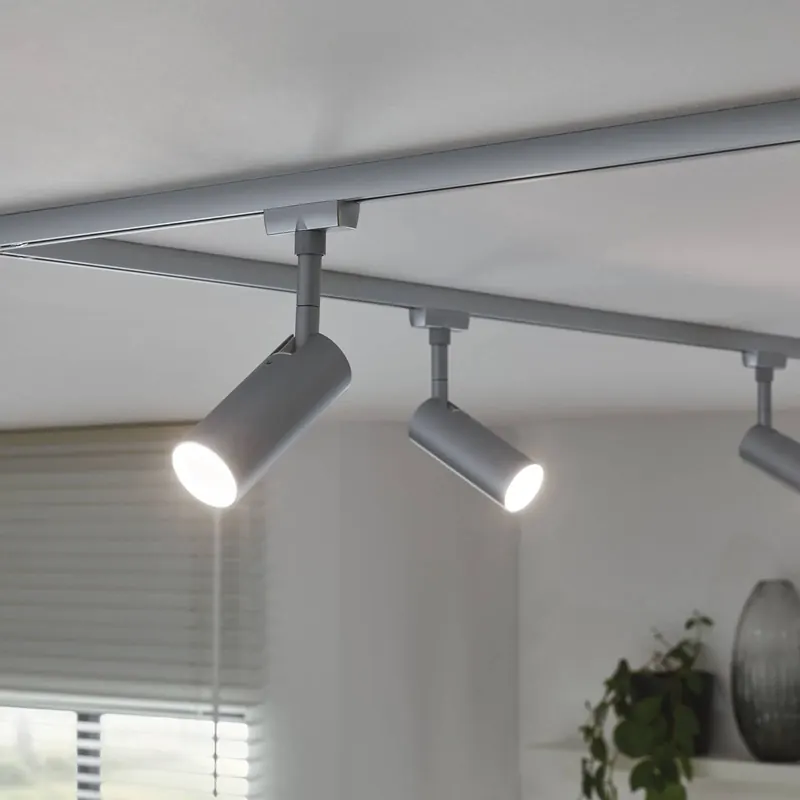 Paulmann URail Tubo spot LED 4 000 K chrom matowy