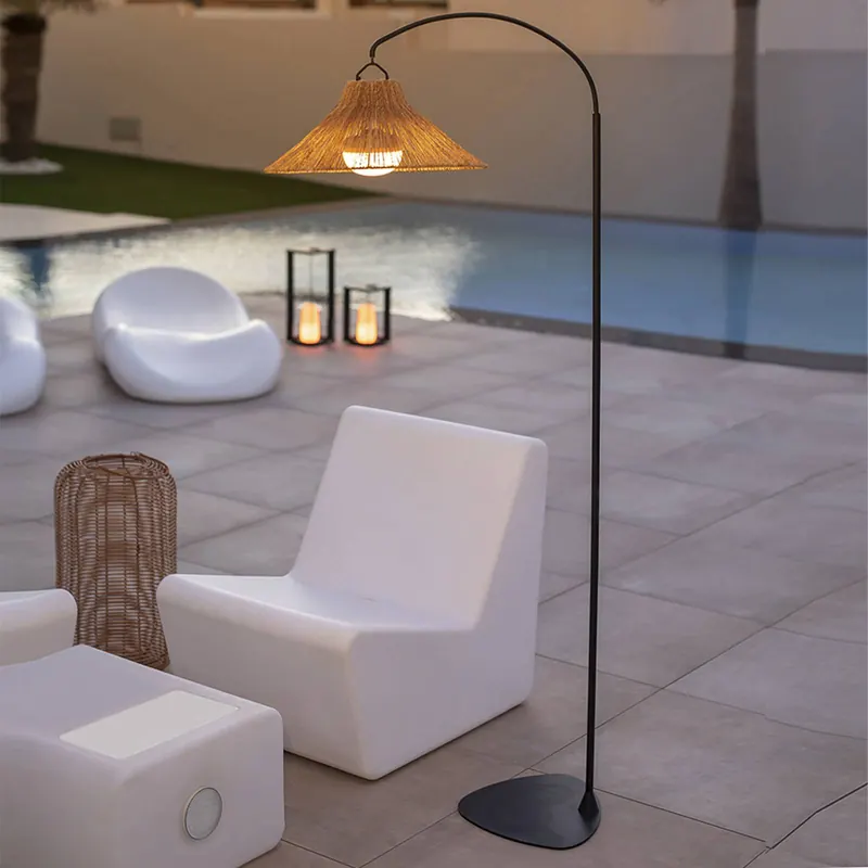 Newgarden Niza lampa stojąca LED, wewnętrzna/zewnętrzna, 168cm