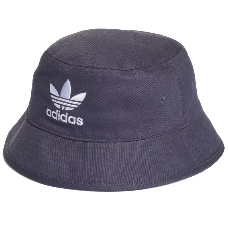 adidas Adicolor Trefoil Bucket Hat HD9710, Unisex, Granatowe, kapelusze, bawełna, rozmiar: OSFM