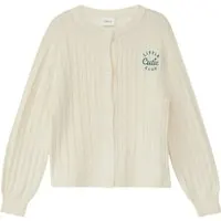 s.Oliver Cardigan Offwhite Maat: 140 | Truien Outlet | Unisex | Wit