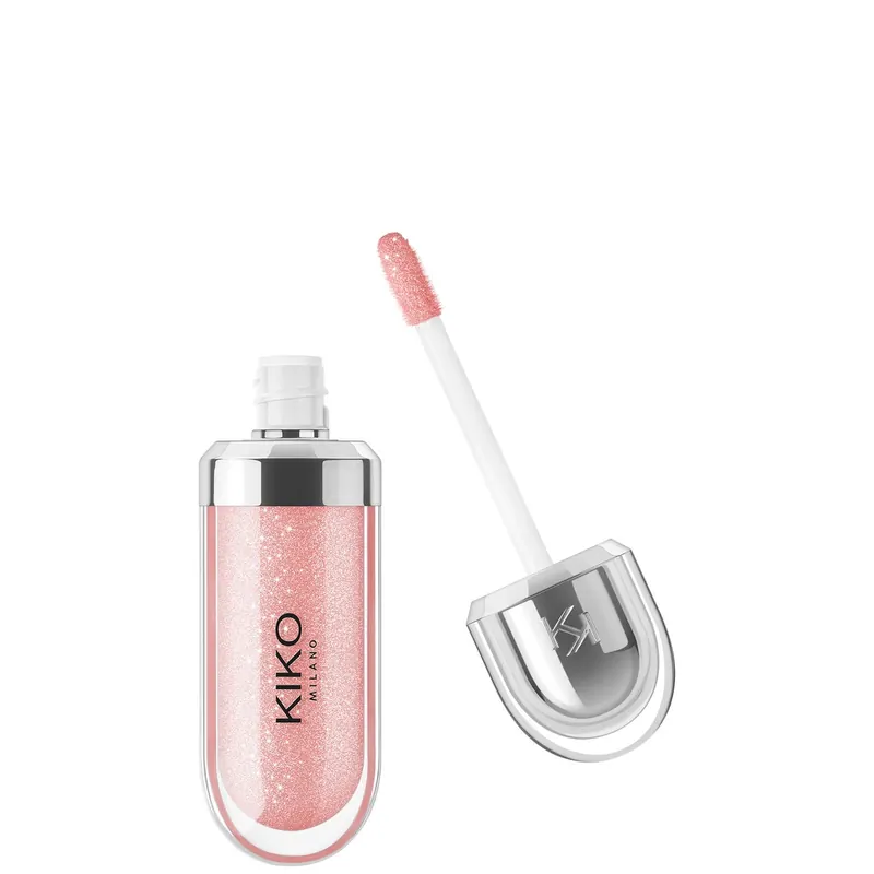KIKO Milano 3D Hydra Lipgloss 6.5ml (Various Shades) - 04 Pearly Peach Rose