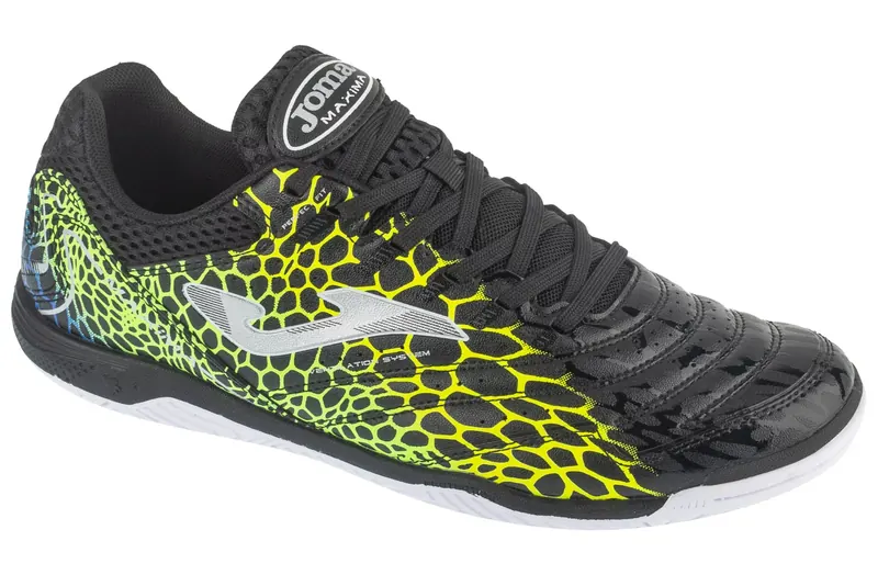 Joma Maxima 2531 IN MAXW2531IN, Męskie, Czarne, buty halowe - halówki, skóra syntetyczna, rozmiar: 40,5