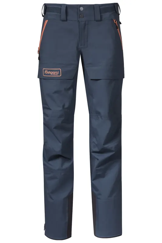 Bergans of Norway Myrkdalen V2 3l W Pants Orion Blue Maat: XS | Skibroeken Outlet | Dames | Blauw