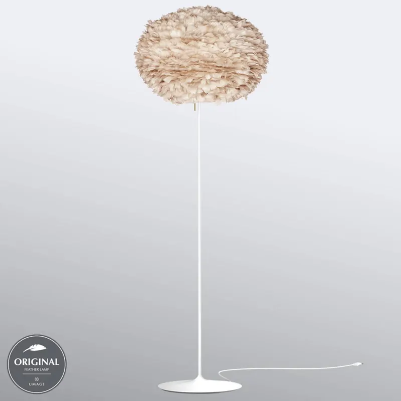 UMAGE Eos large lampa podłogowa jasnobrązowa