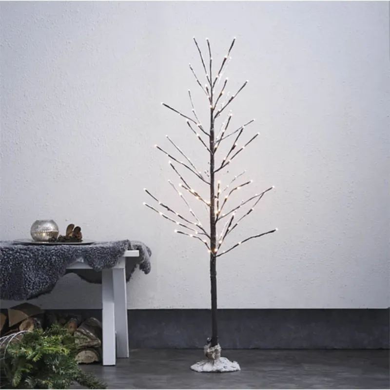 Choinka dekoracyjna LED Tobby Tree IP44 brązowa wysokość 120cm