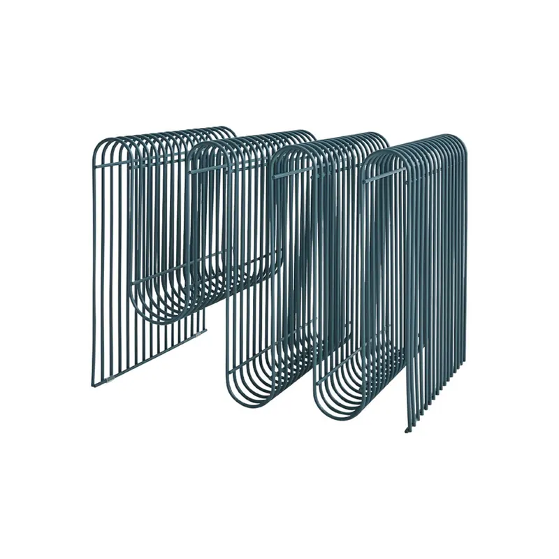 AYTM Magazynownik Curva, kolor niebieski, metal, długość 41 cm