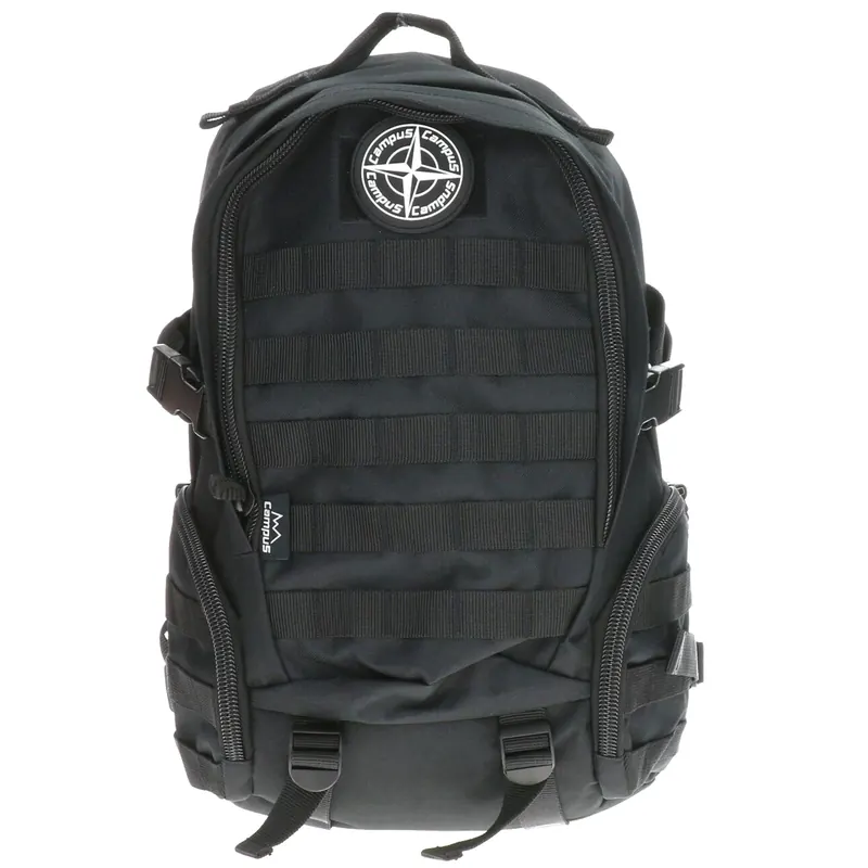 Campus Torrens Tactical 24L Backpack CU0713125200, Unisex, Czarne, plecaki, poliester, rozmiar: One size