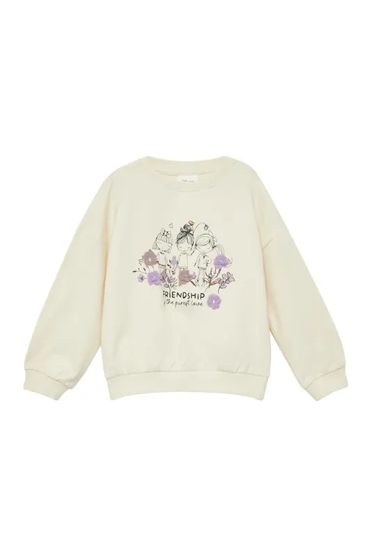 s.Oliver Sweatshirts Offwhite Maat: 92/98 | Truien Outlet | kids | Wit