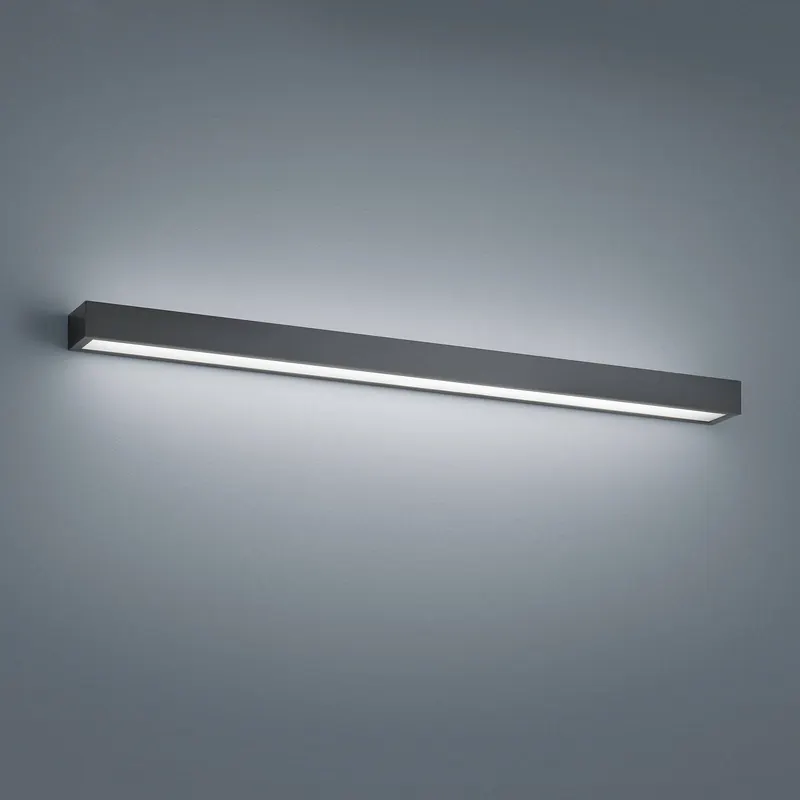 Helestra Theia kinkiet LED, czarny matowy 90 cm