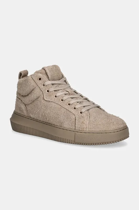 Calvin Klein Jeans sneakersy zamszowe CHUNKY CUPSOLE HIGH SUEDE
