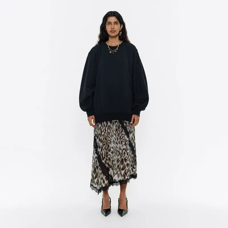 Sukienka dresowa Plumancha khaki