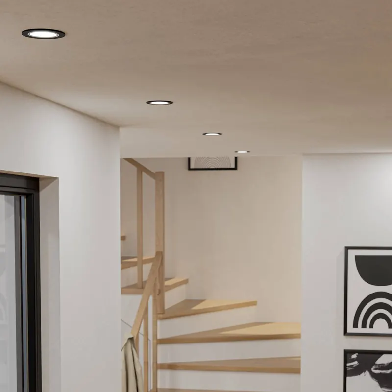 EGLO connect Inteligentna lampa LED Carosso-Z, Ø 9 cm, czarna