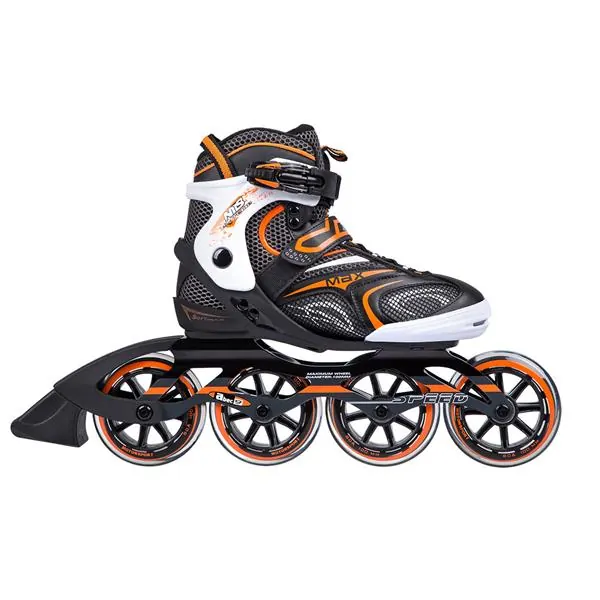 NA1060S Łyżworolki Czarno-Pomarańczowe NILS EXTREME (41)